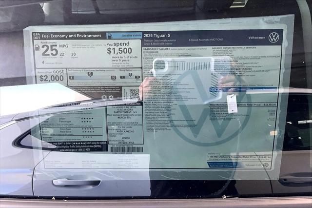 2026 Volkswagen Tiguan S