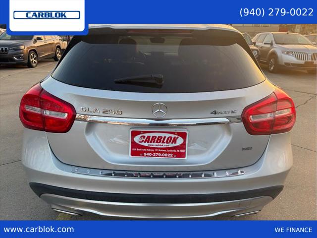 2017 Mercedes-Benz GLA-CLASS GLA 250 4MATIC