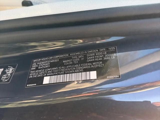 2026 Volvo XC90 Plug-In Hybrid Ultra, T8 AWD, Electric/Gasoline, Bright, 7 Seats