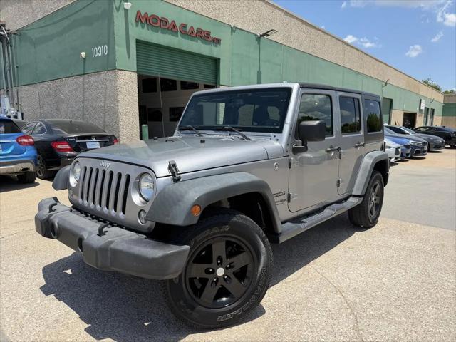 2018 Jeep Wrangler JK Unlimited Sport S 4x4 for sale in Dallas, TX