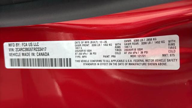2026 Chrysler Pacifica Select AWD