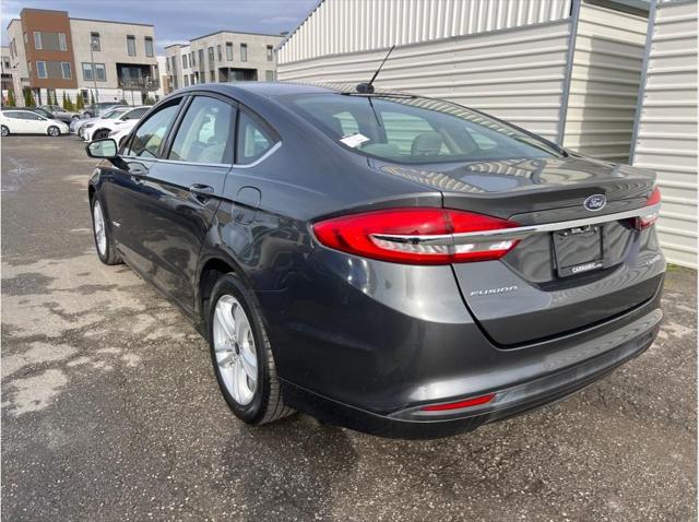 2018 Ford Fusion Hybrid S
