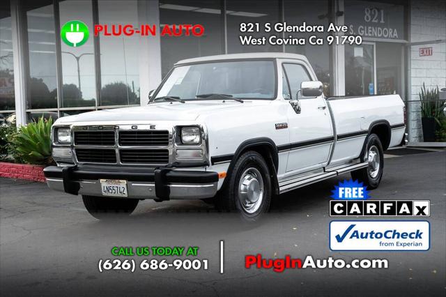 1992 Dodge D250 LE 2dr Standard Cab LB for sale in Pomona, CA