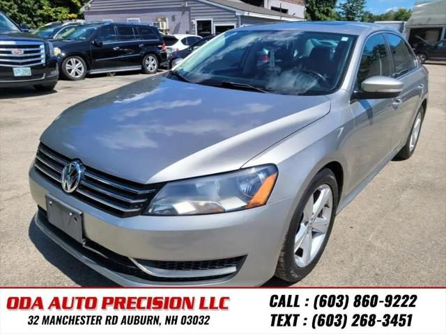 2013 Volkswagen Passat 2.5L SE for sale in Auburn, NH