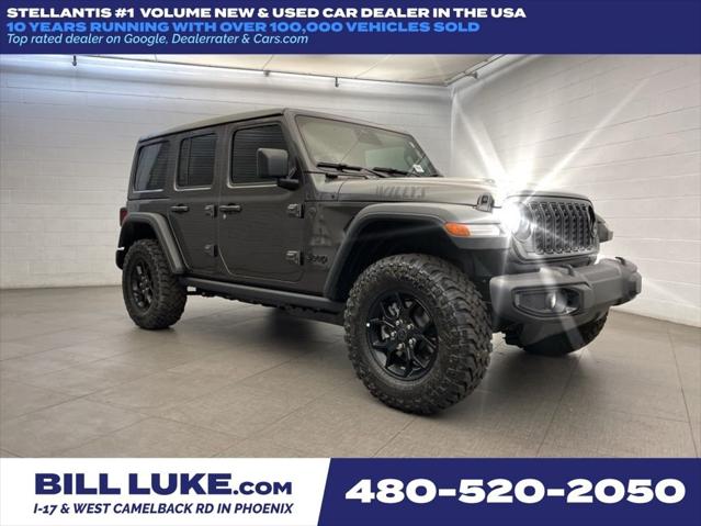 2026 Jeep Wrangler WRANGLER 4-DOOR WILLYS 2026 Jeep Wrangler WRANGLER 4-DOOR WILLYS