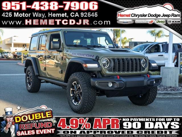 2026 Jeep Wrangler WRANGLER 4-DOOR RUBICON