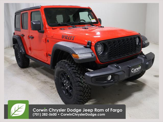 2026 Jeep Wrangler WRANGLER 4-DOOR WILLYS 2026 Jeep Wrangler WRANGLER 4-DOOR WILLYS