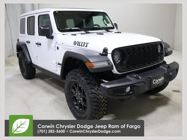 2026 Jeep Wrangler WRANGLER 4-DOOR WILLYS 2026 Jeep Wrangler WRANGLER 4-DOOR WILLYS