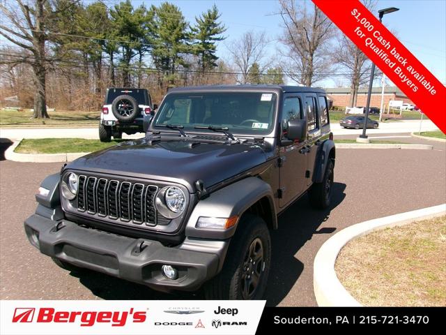 2026 Jeep Wrangler WRANGLER 4-DOOR SPORT