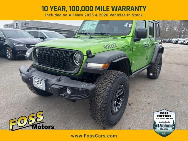 2026 Jeep Wrangler WRANGLER 4-DOOR WILLYS