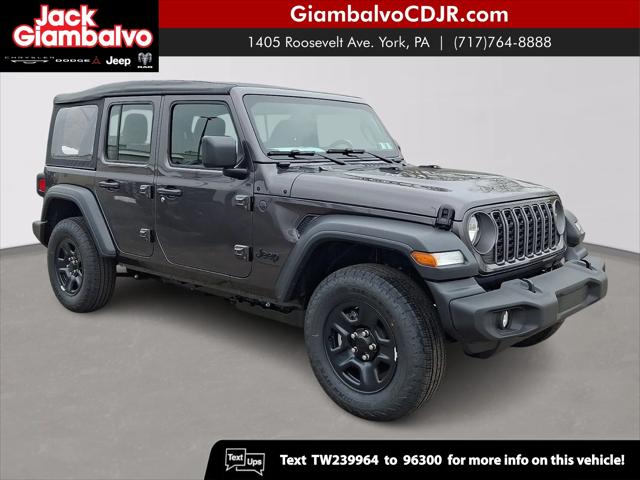 2026 Jeep Wrangler WRANGLER 4-DOOR SPORT 2026 Jeep Wrangler WRANGLER 4-DOOR SPORT