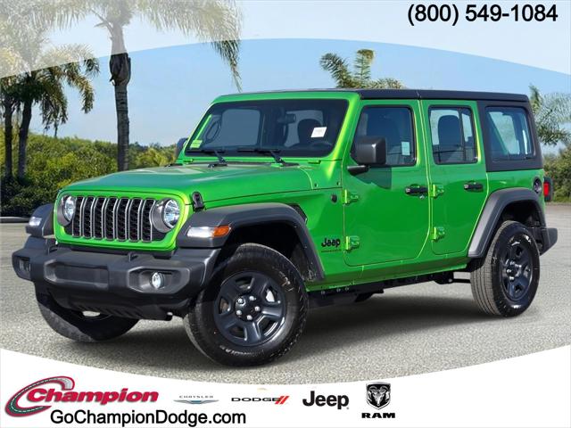 2026 Jeep Wrangler WRANGLER 4-DOOR SPORT