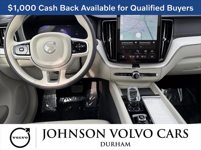 2026 Volvo XC60 Plug-In Hybrid Ultra, T8 AWD Electric/Gasoline, Dark