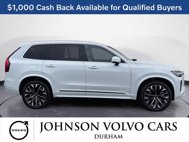 2026 Volvo XC90 Plug-In Hybrid Plus, T8 AWD, Electric/Gasoline, Bright, 7 Seats
