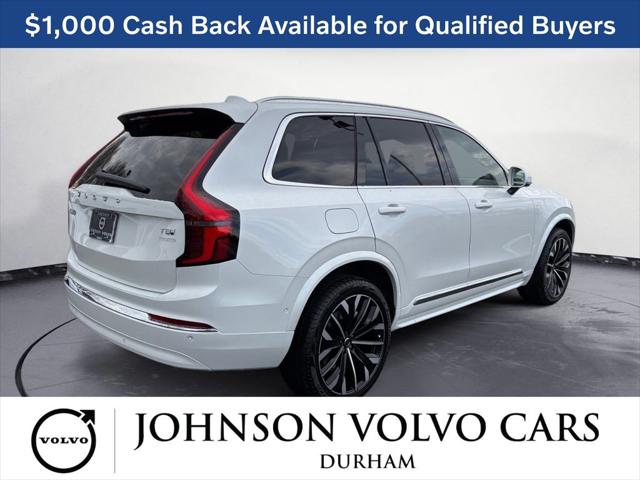 2026 Volvo XC90 Plug-In Hybrid Plus, T8 AWD, Electric/Gasoline, Bright, 7 Seats