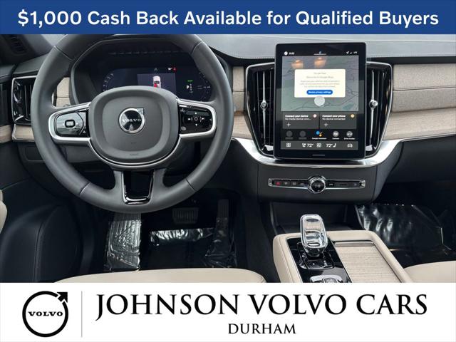 2026 Volvo XC90 Plug-In Hybrid Plus, T8 AWD, Electric/Gasoline, Bright, 7 Seats