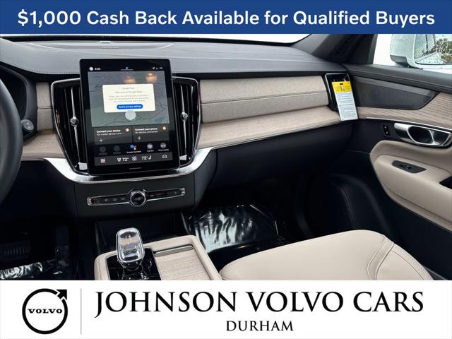 2026 Volvo XC90 Plug-In Hybrid Plus, T8 AWD, Electric/Gasoline, Bright, 7 Seats