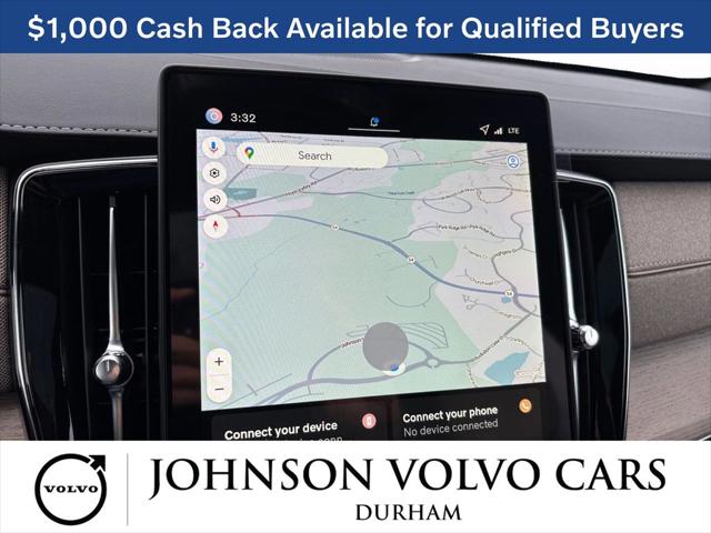 2026 Volvo XC90 Plug-In Hybrid Plus, T8 AWD, Electric/Gasoline, Bright, 7 Seats