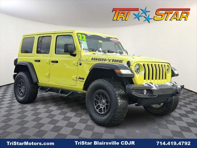2022 Jeep Wrangler Unlimited High Tide 4x4