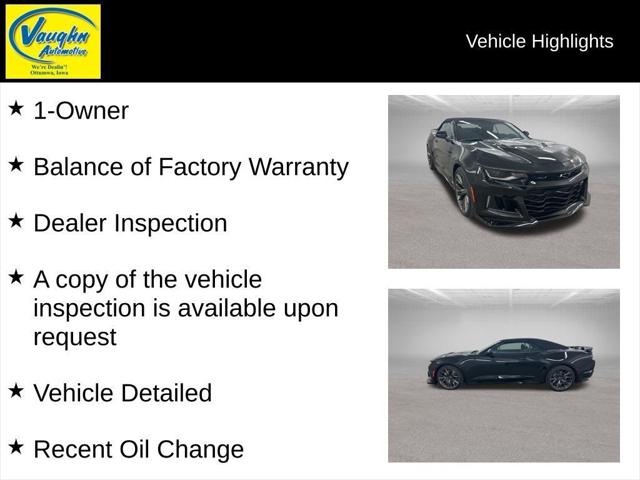 2024 Chevrolet Camaro RWD Convertible ZL1