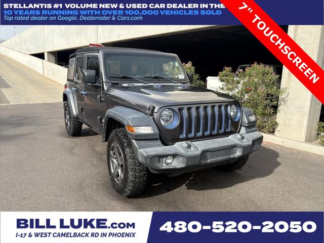 2018 Jeep Wrangler Unlimited Sport S 4x4 2018 Jeep Wrangler Unlimited Sport S 4x4