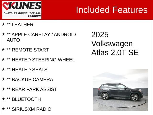 2025 Volkswagen Atlas 2.0T SE w/Technology