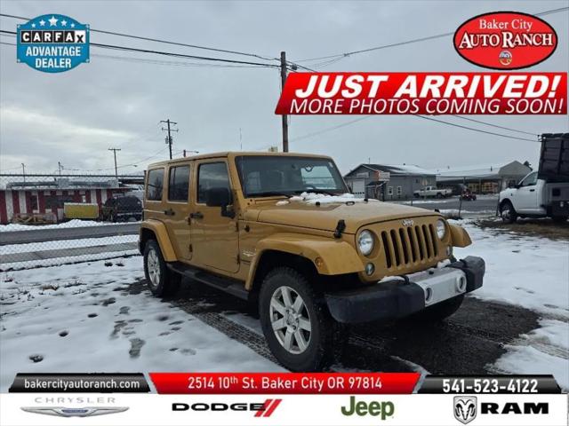 2014 Jeep Wrangler Unlimited Sahara
