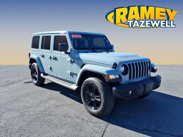 2023 Jeep Wrangler 4-Door Sahara Altitude 4x4 for sale in North Tazewell, VA