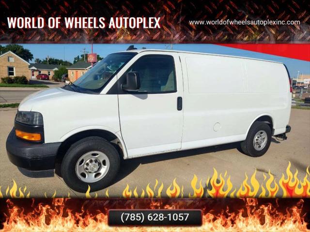 2020 Chevrolet Express Cargo Van RWD 3500 Regular Wheelbase WT for sale in Hays, KS