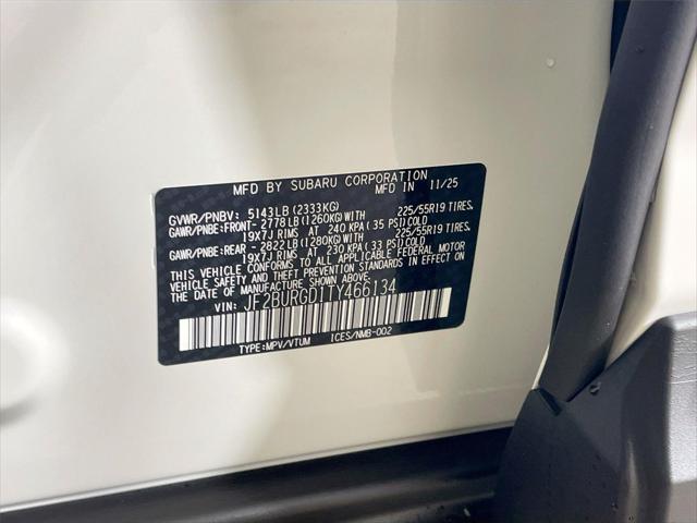 2026 Subaru Outback Limited XT