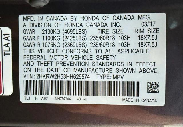 2017 Honda CR-V EX