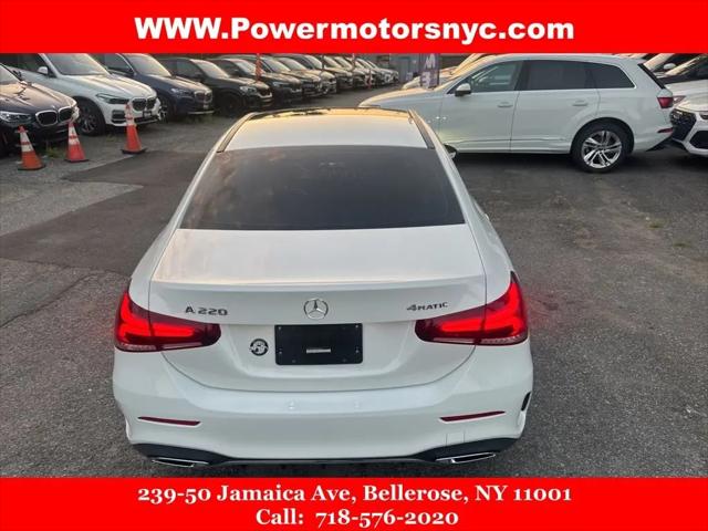 2022 Mercedes-Benz A 220 4MATIC