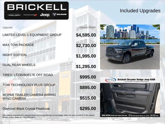 2026 Ram 3500 Limited Mega Cab 4x4 64 Box