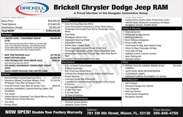 2026 Ram 3500 Limited Mega Cab 4x4 64 Box