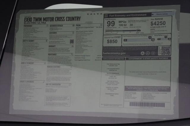 2026 Volvo EX30 Cross Country Ultra, Twin Motor Performance, Fully electric