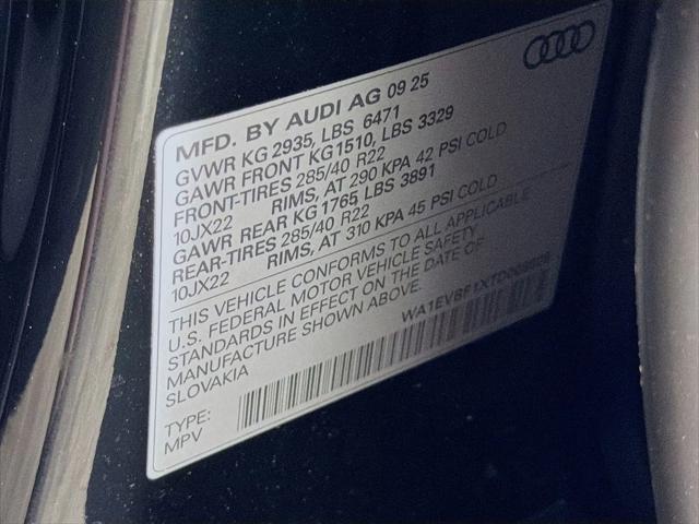 2026 Audi Q8 Premium Plus 55 TFSI quattro Tiptronic
