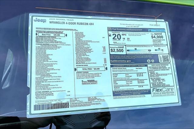 2026 Jeep Wrangler Rubicon