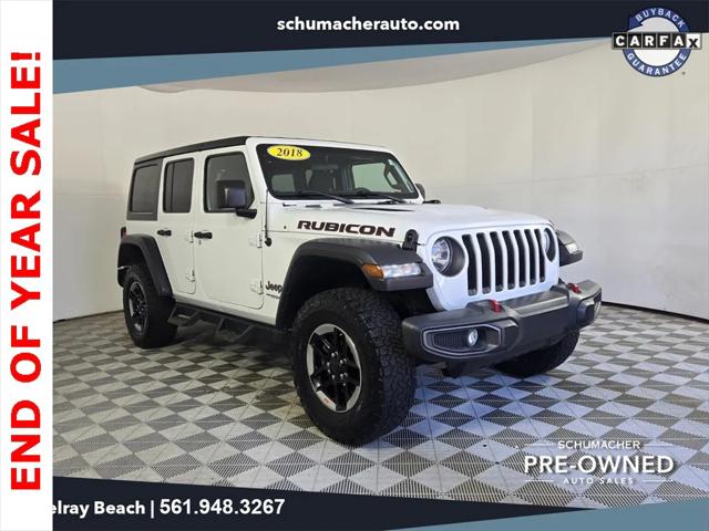 2018 Jeep Wrangler Unlimited Rubicon 4x4