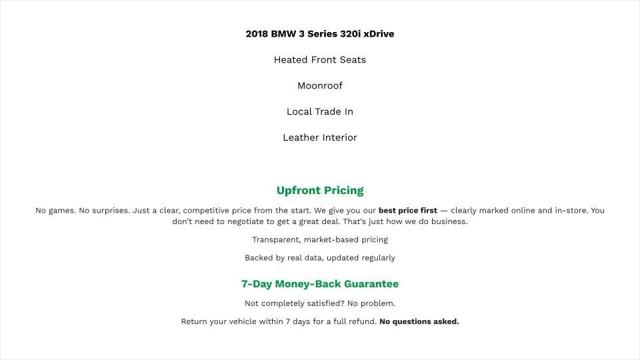 2018 BMW 320i xDrive