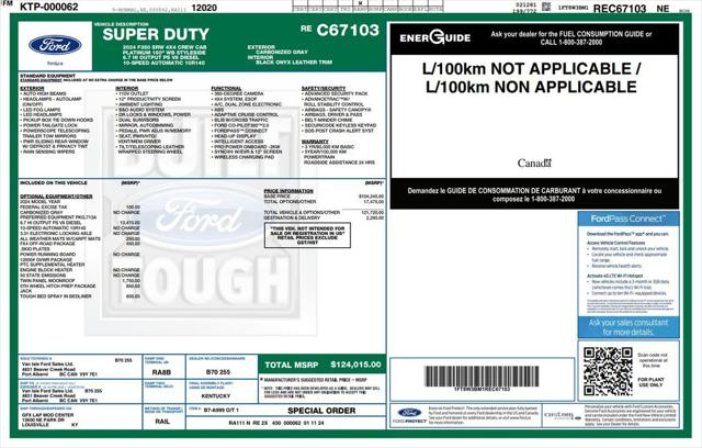 2024 Ford F-350 Platinum 2024 Ford F-350 Platinum