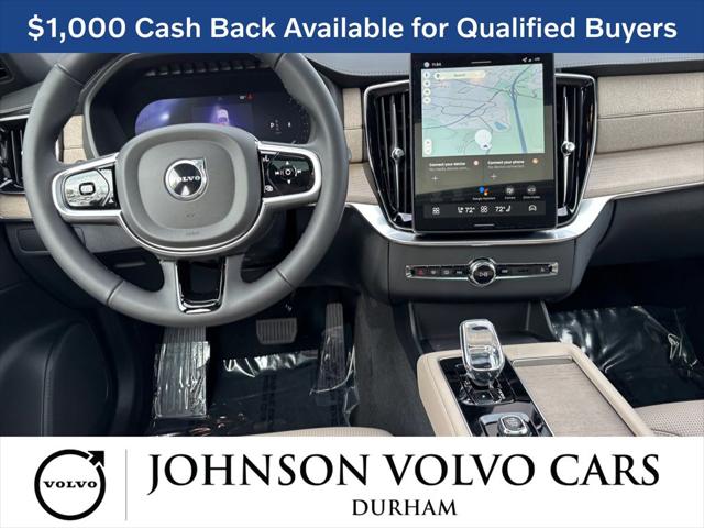 2026 Volvo XC90 Ultra, B6 AWD Gas (mild hybrid), Gasoline, Bright, 7 Seats