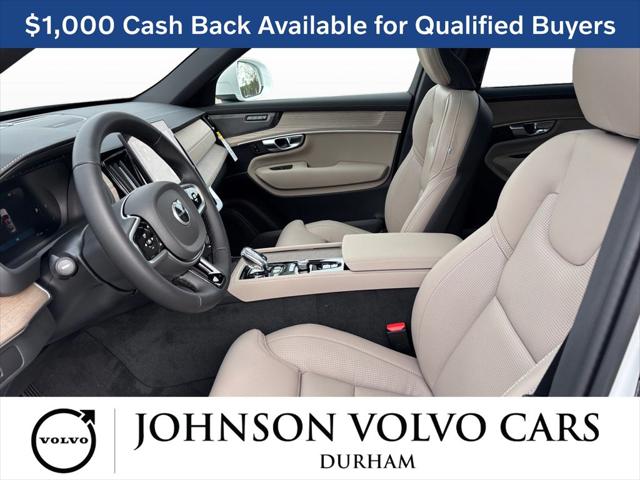 2026 Volvo XC90 Ultra, B6 AWD Gas (mild hybrid), Gasoline, Bright, 7 Seats