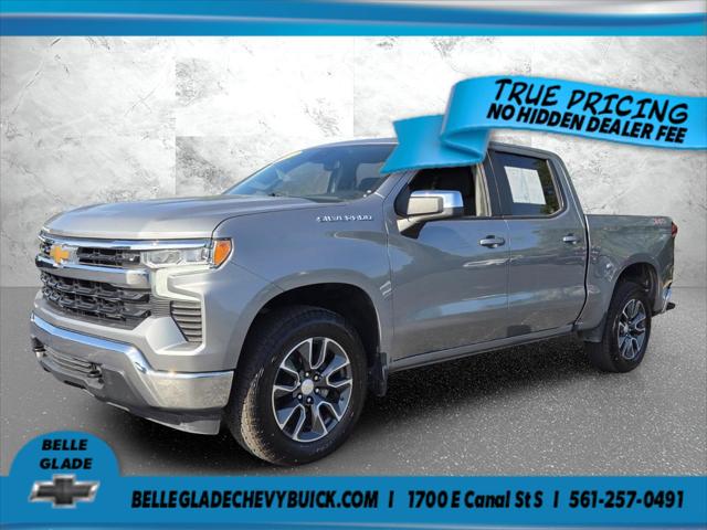 2024 Chevrolet Silverado 1500 4WD Crew Cab Short Bed LT with 2FL for sale in Belle Glade, FL