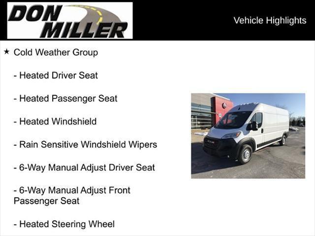2026 Ram ProMaster 2500 Cargo Van Tradesman High Roof 159" WB w/Pass Seat