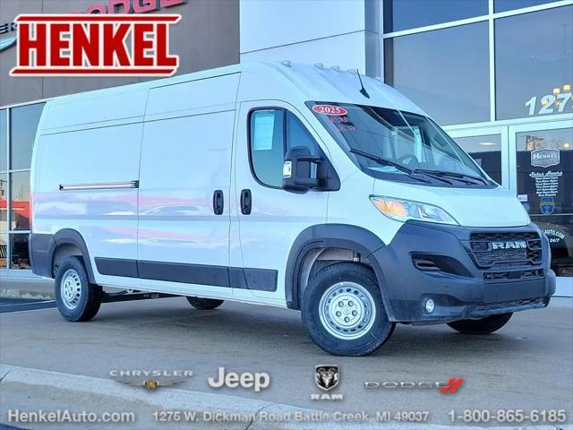 2025 Ram ProMaster 2500 Cargo Van Tradesman High Roof 159 WB w/Pass Seat for sale in Battle Creek, MI