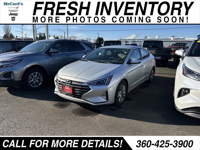 2019 Hyundai Elantra SEL 2019 Hyundai Elantra SEL