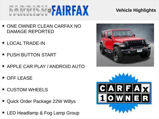 2023 Jeep Wrangler 4-Door Willys 4x4