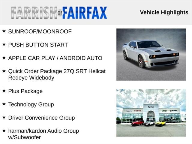 2020 Dodge Challenger SRT Hellcat Redeye Widebody