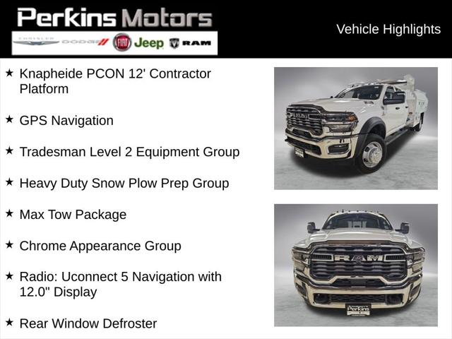 2026 RAM Ram 5500 Chassis Cab RAM 5500 TRADESMAN CHASSIS CREW CAB 4X4 84 CA