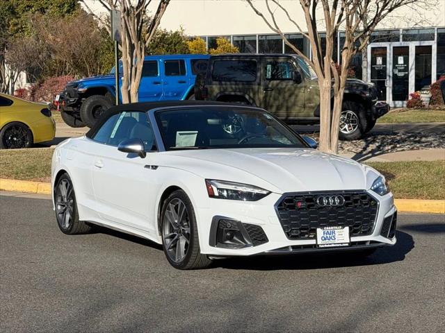 2022 Audi S5 Cabriolet Premium Plus TFSI quattro Tiptronic 2022 Audi S5 Cabriolet Premium Plus TFSI quattro Tiptronic